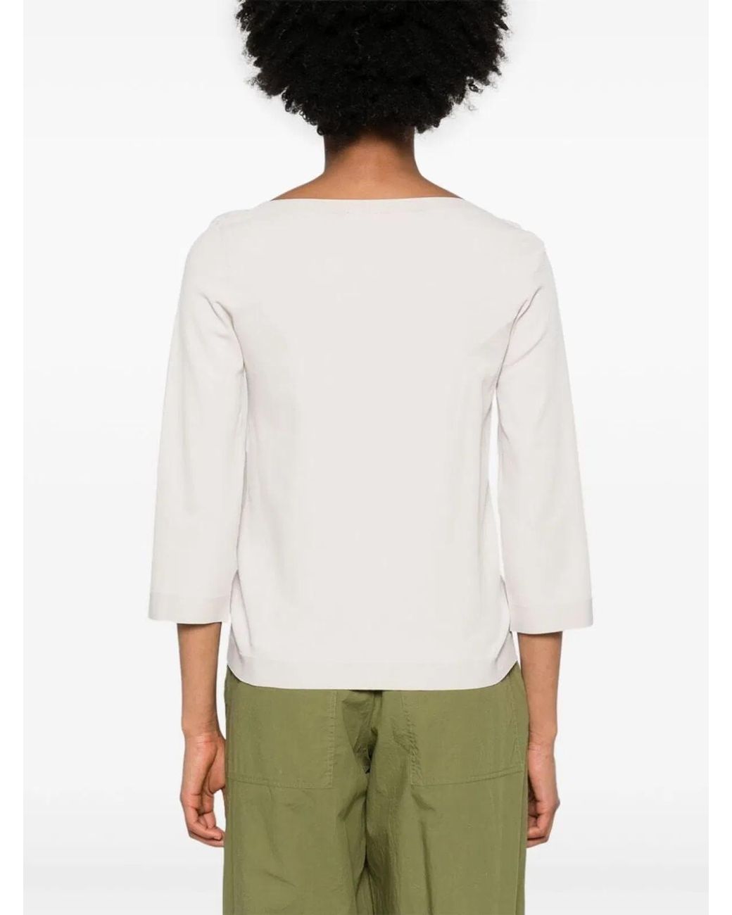 D.exterior Natural V Neck Sweater