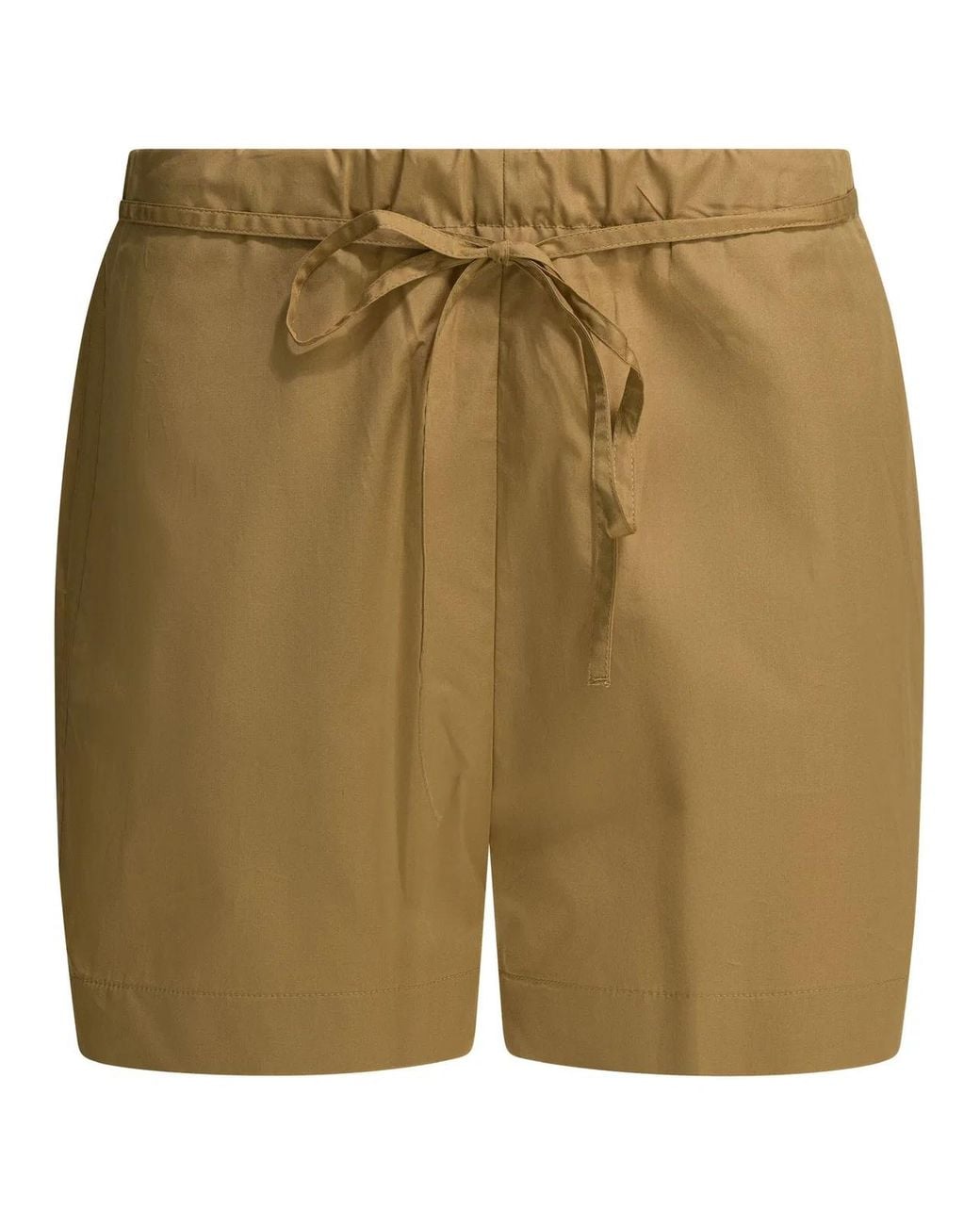 Loulou de Saison Green Cotton Shorts