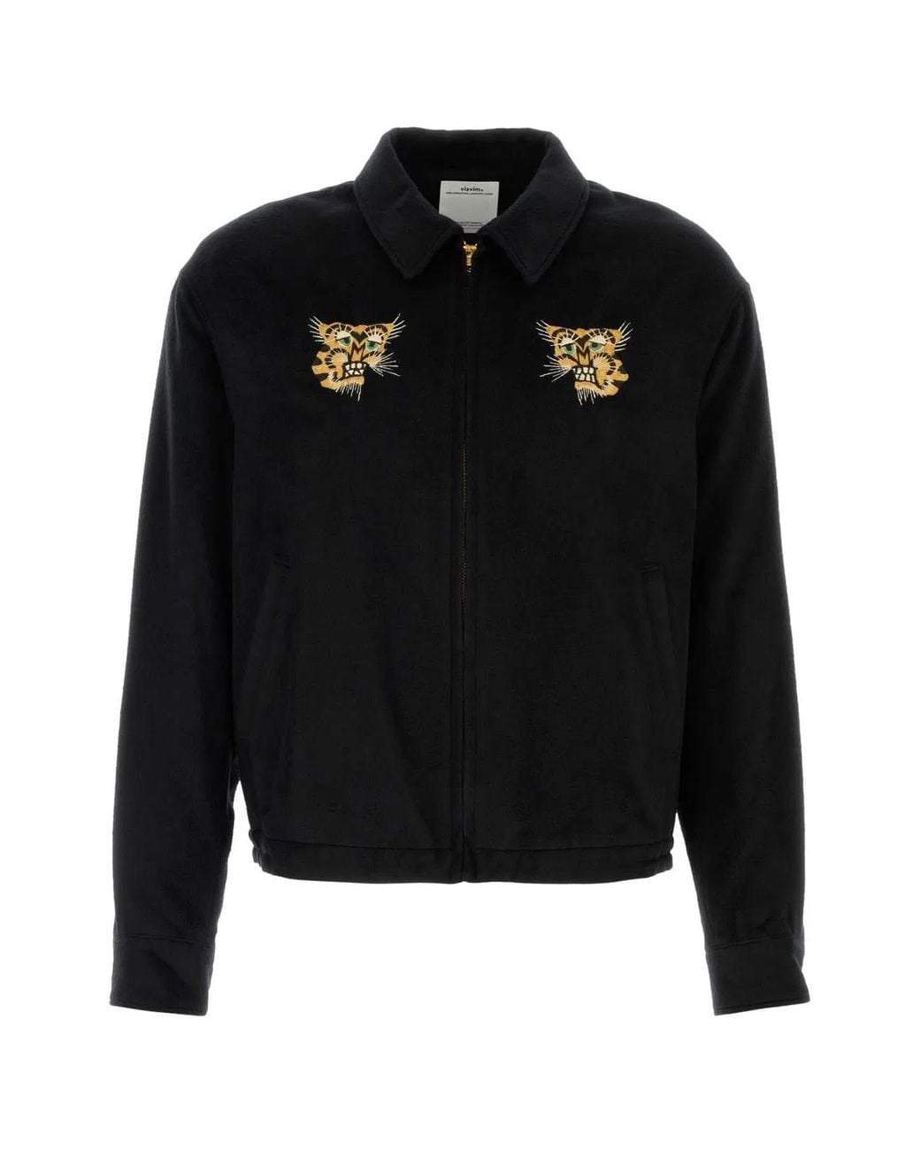 Visvim Black Norad Blouson (Silk) for men