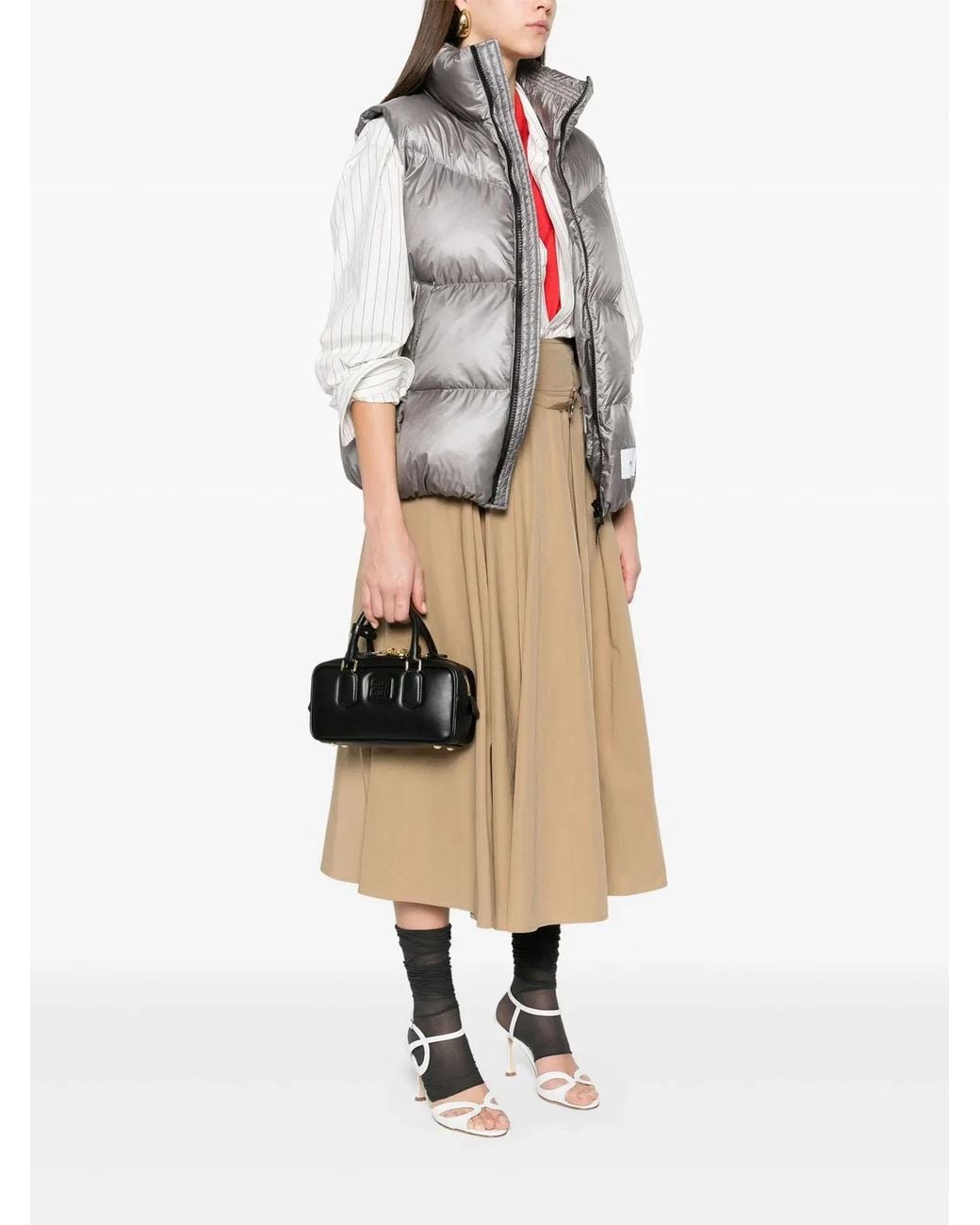 Miu Miu Black Arcadie Leather Bag