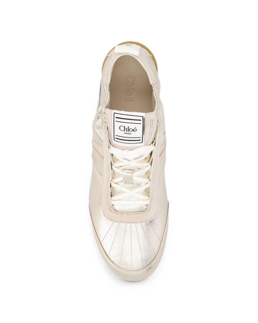 Chloé White Palladium Kick Sneakers