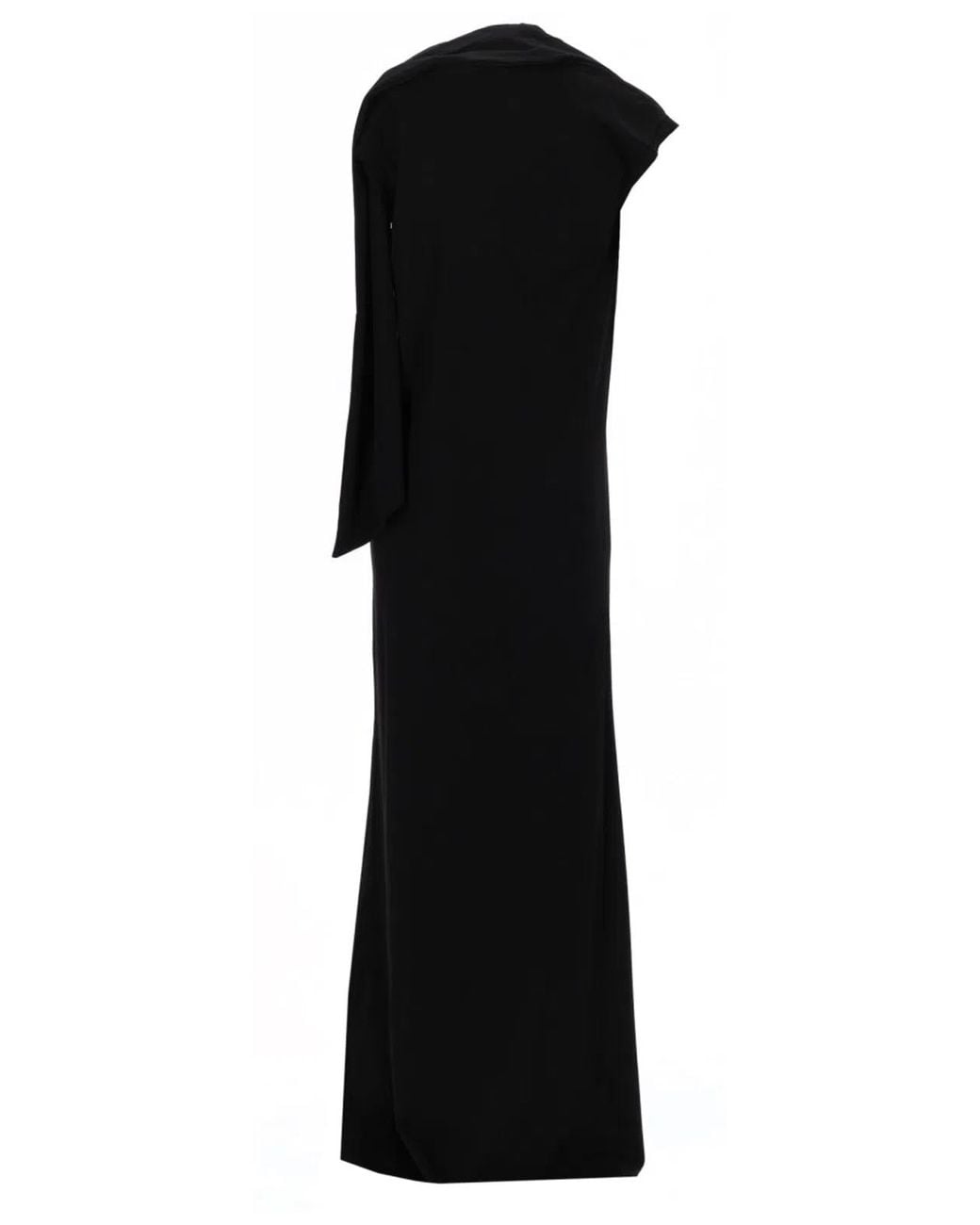 THE GARMENT Black Long Dress With Scarf