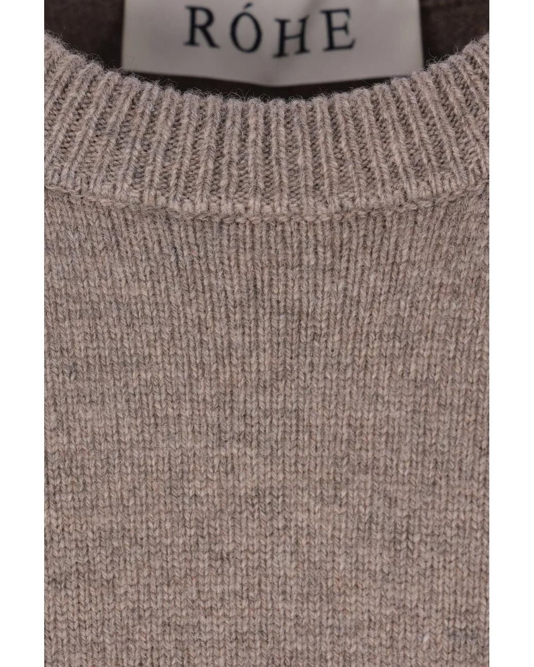 Rohe Brown Cape Jumper