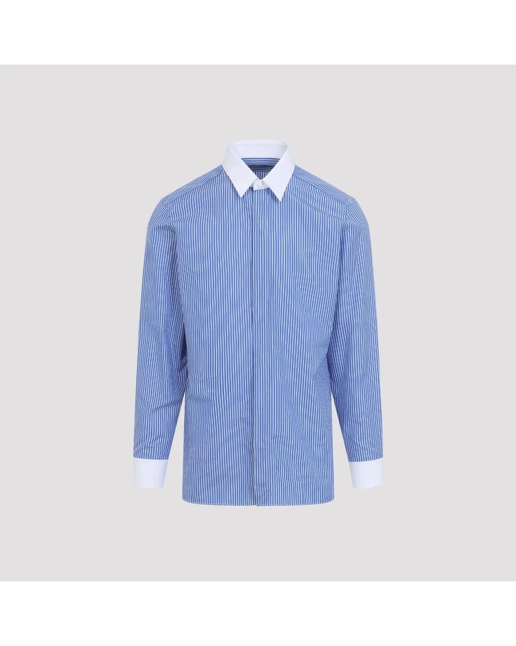 Tom Ford Blue And Classic Fit Shirt for men