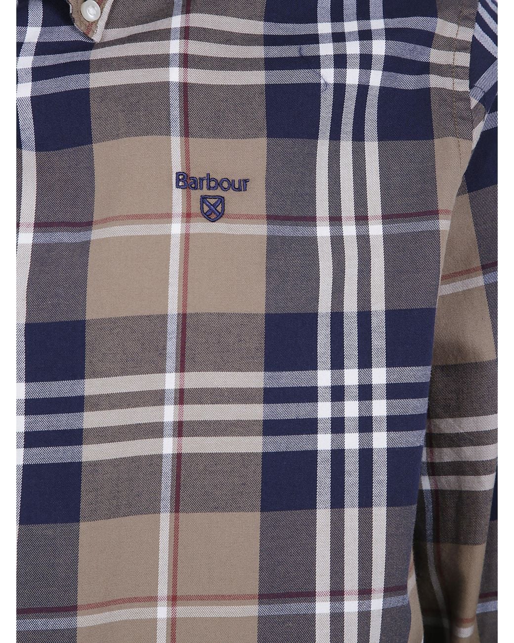 Barbour Blue "Edgar" Tailored Shirt for men