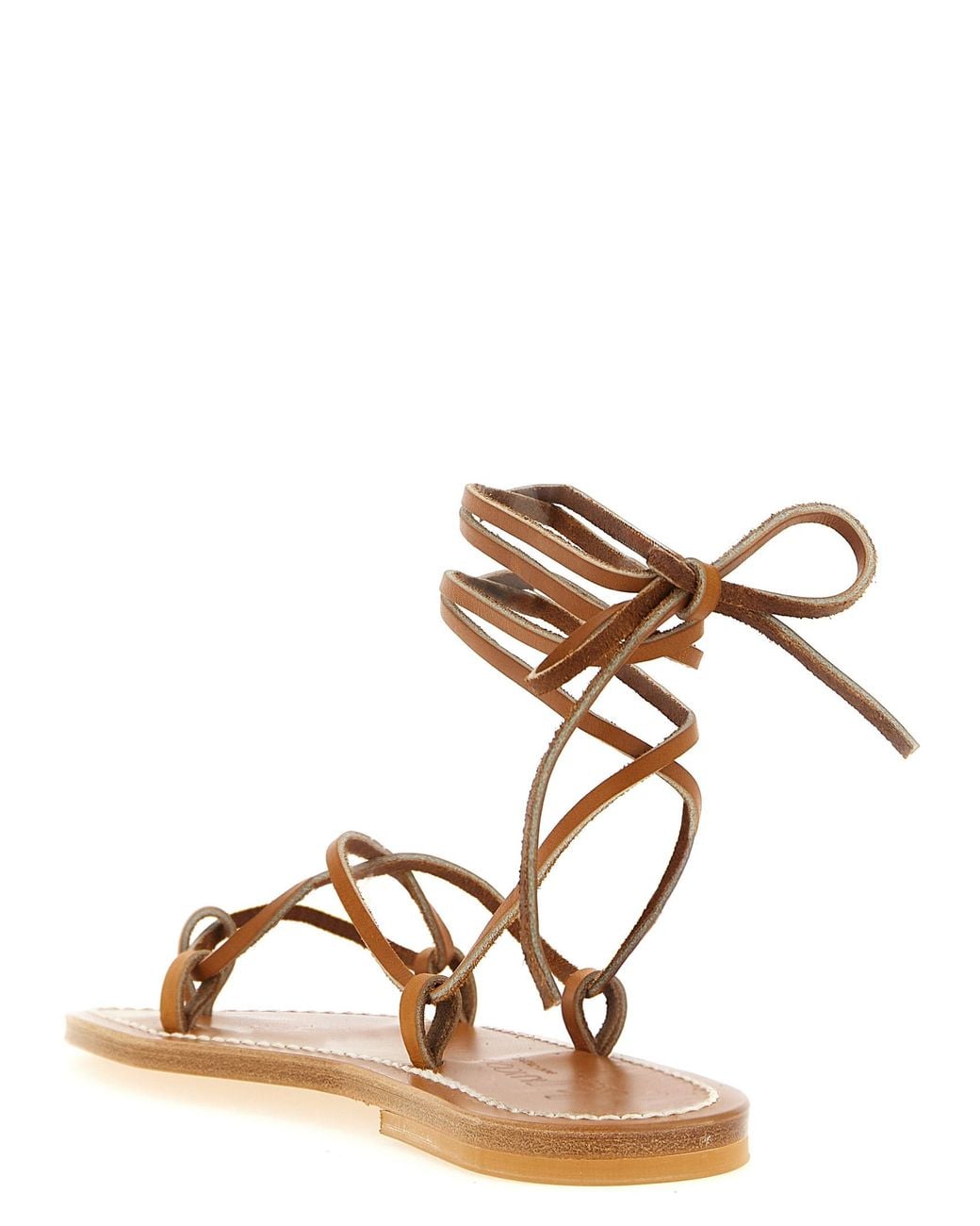 K. Jacques Brown 'Bikini' Sandals