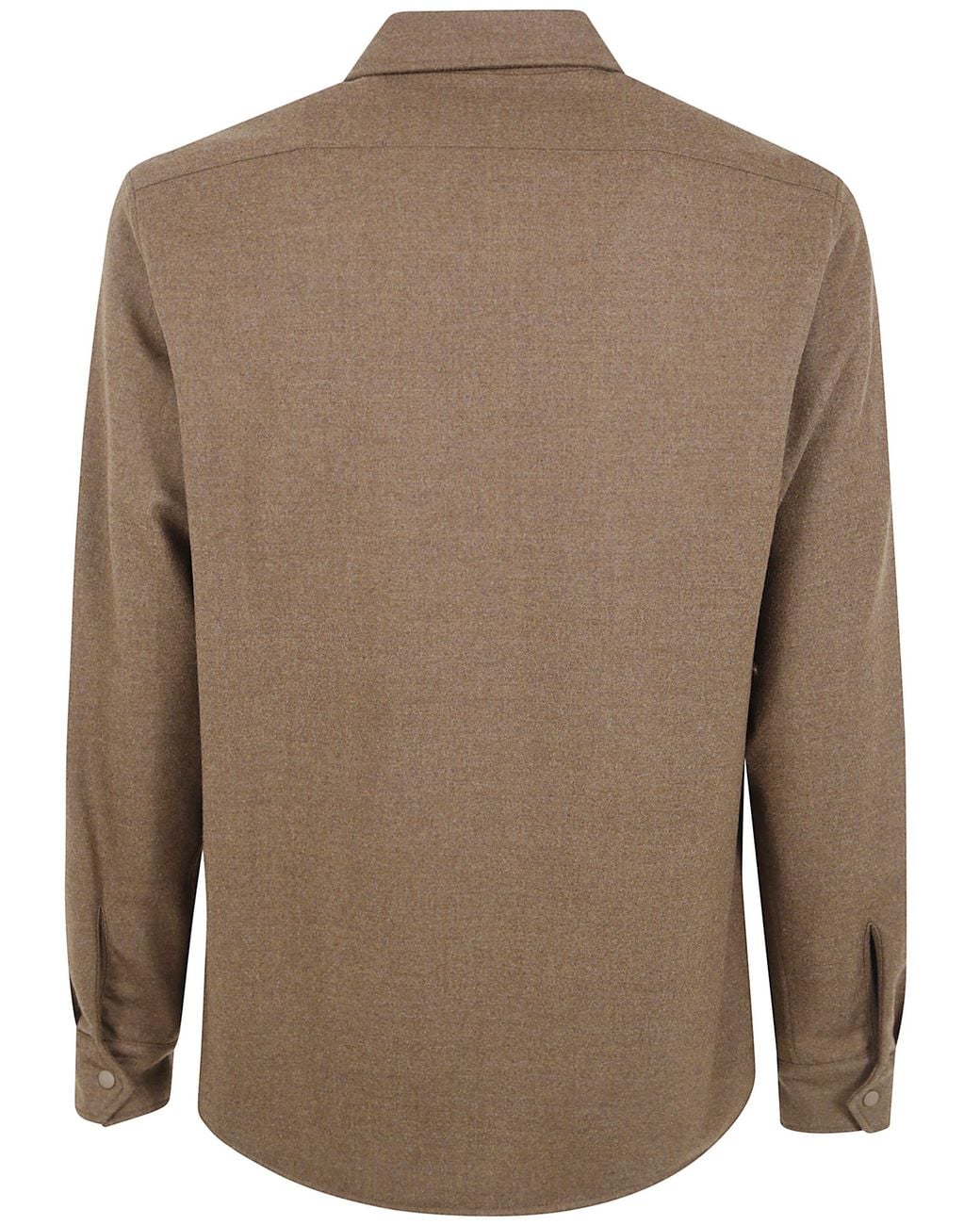 Aspesi Brown "Doppia" Shirt for men