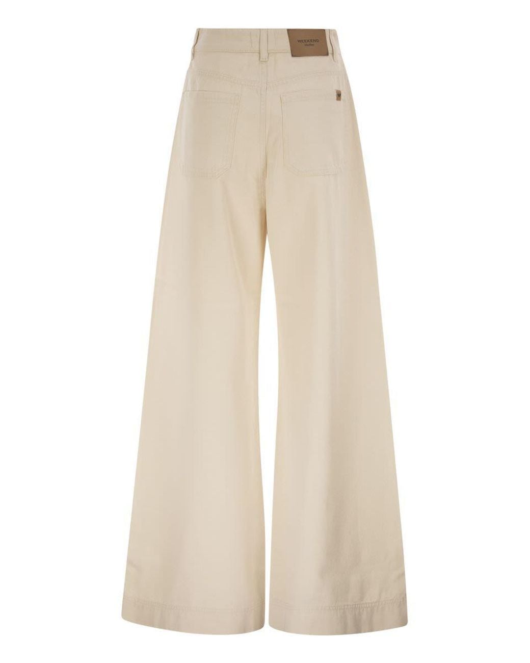 Weekend by Maxmara Natural Canneti Cotton Bull Pants