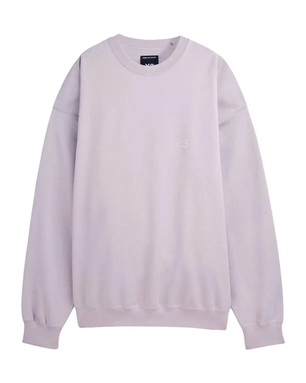 Y-3 Purple 3 Sweatshirt With Logo