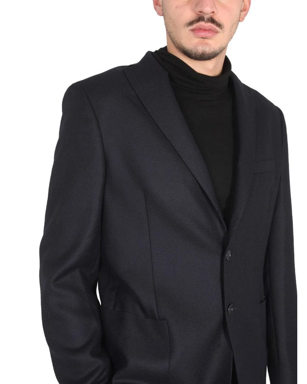 Tonello Black Single-Breasted Jacket for men