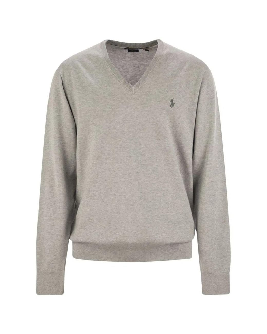 Polo Ralph Lauren Gray Slim-Fit Cotton Jersey for men