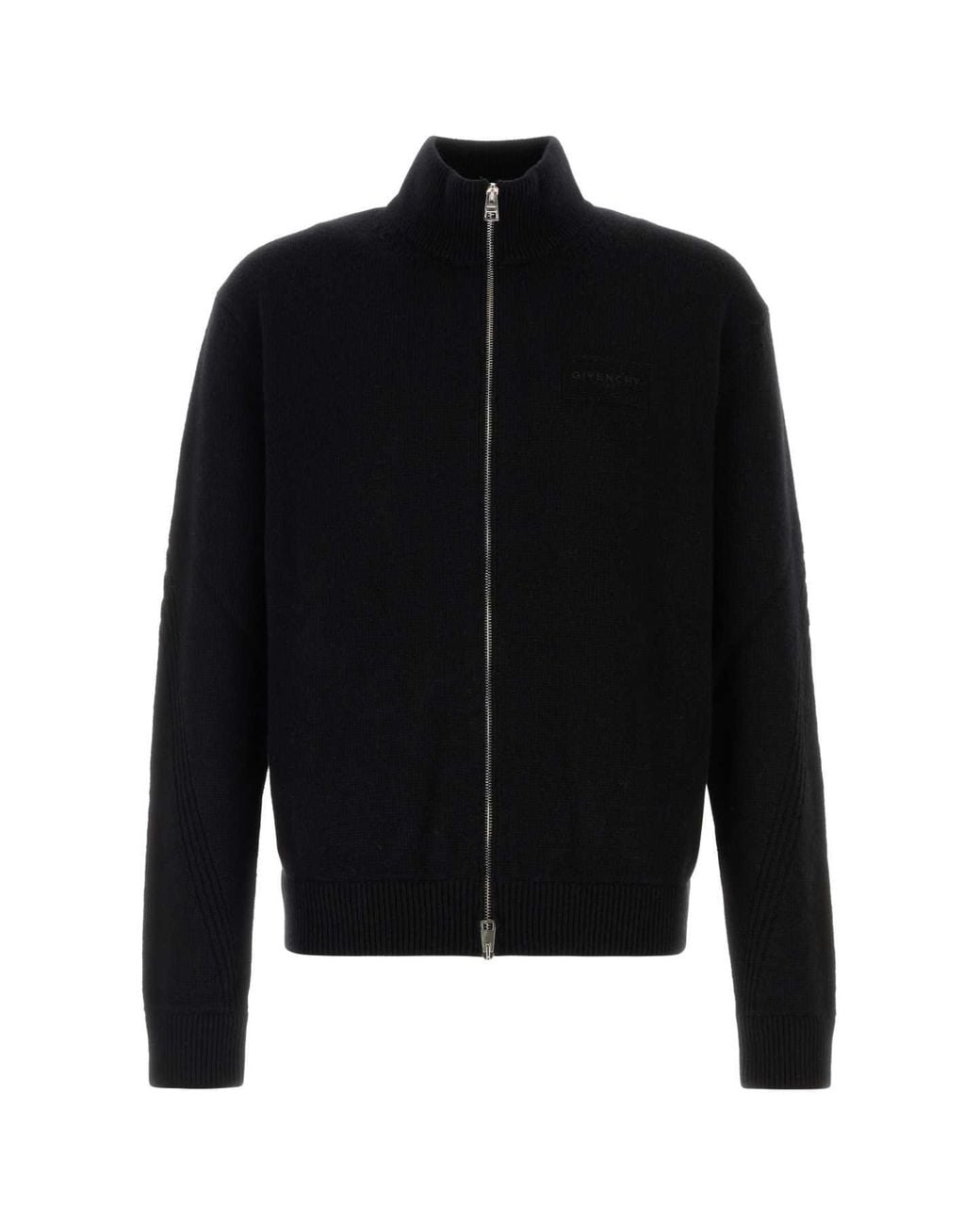 Givenchy Black Wool-Cashmere Cardigan for men