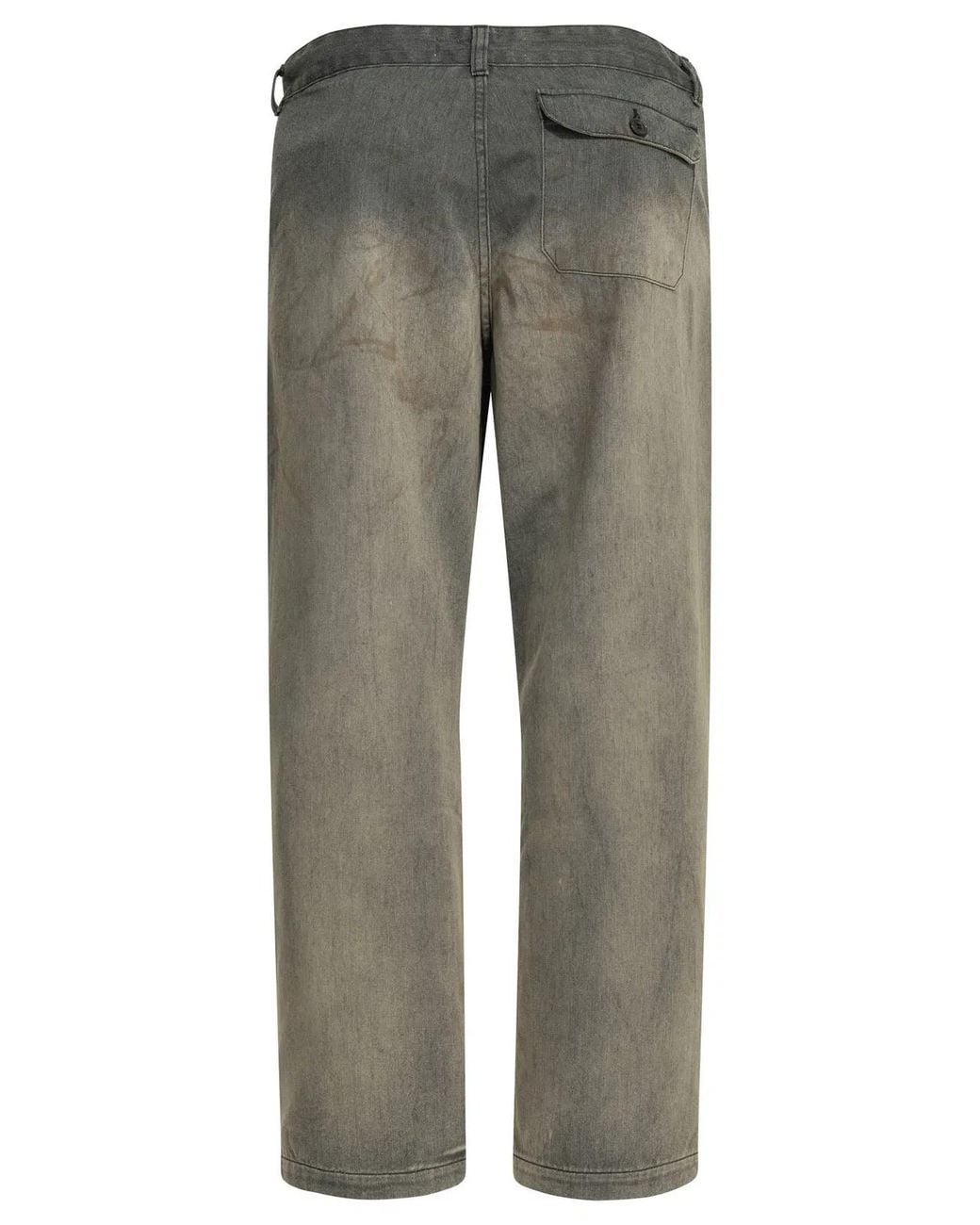 Our Legacy Gray "Rig Chino" Casual Pants for men