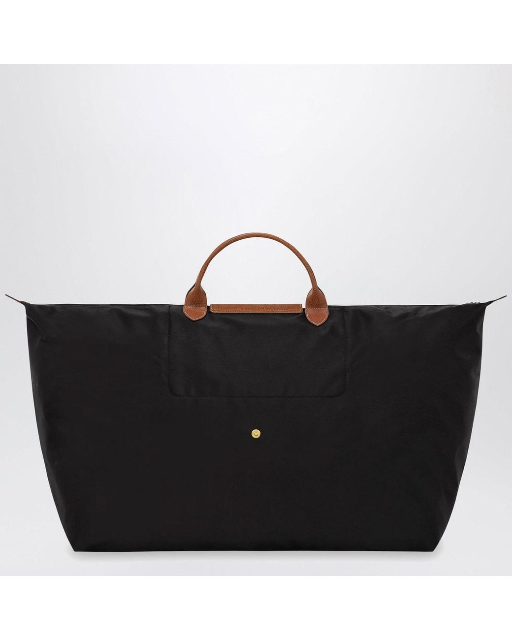 Longchamp Black Travel Bag Le Pliage Original Xl