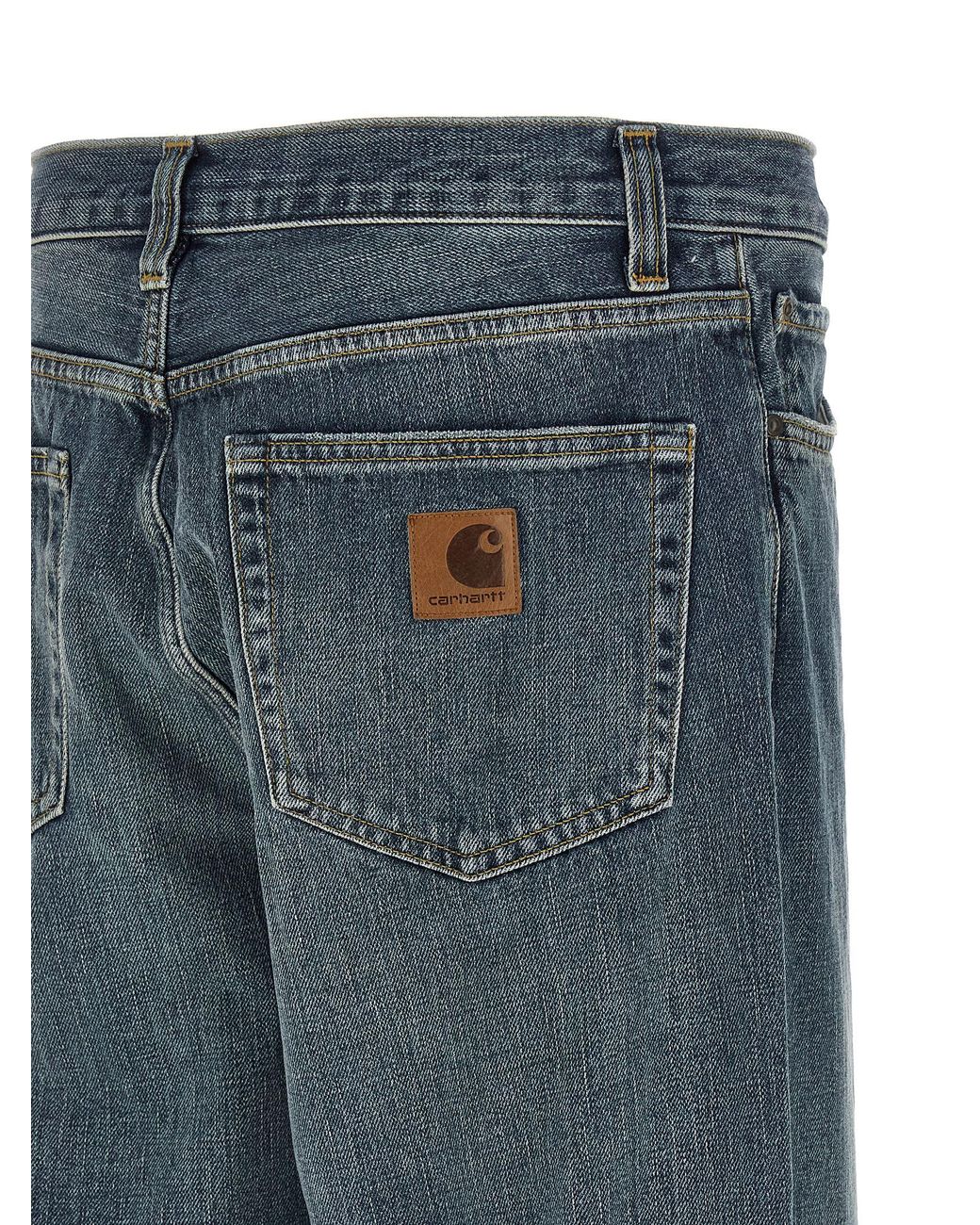 Carhartt Blue 'Aaron' Jeans for men