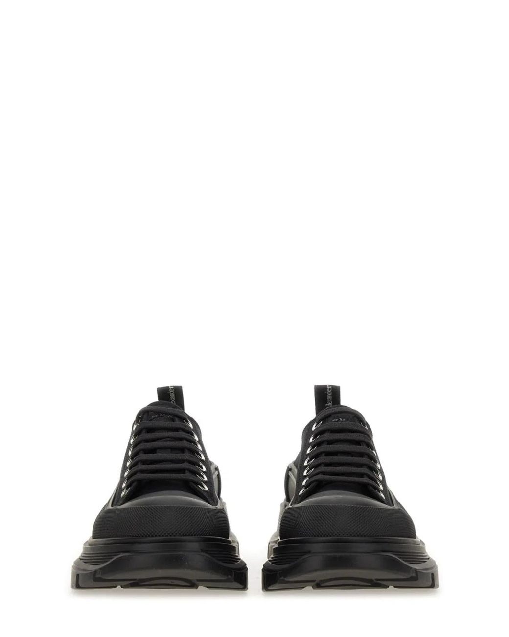 McQueen Black "Tread Slick" Sneaker