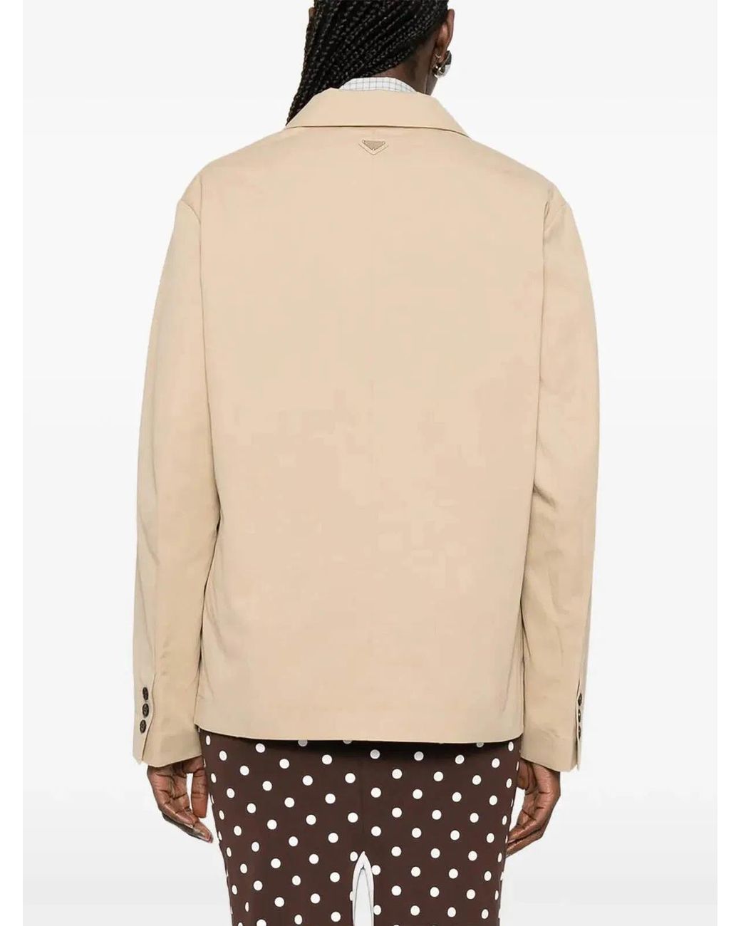 Prada Natural Cotton Blazer