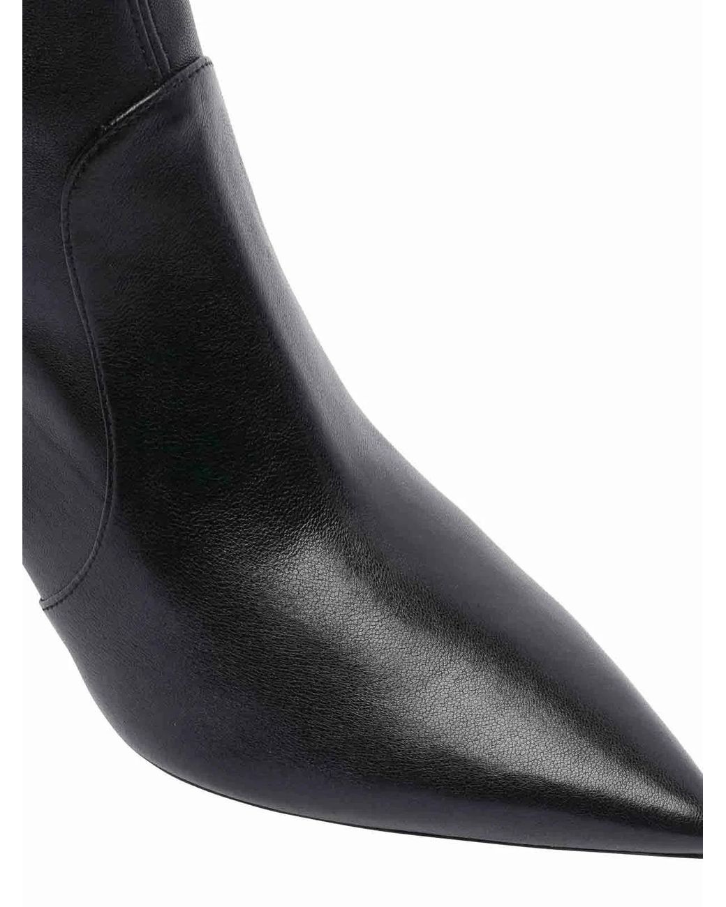 Stuart Weitzman Black Stuart Power Pump Booties