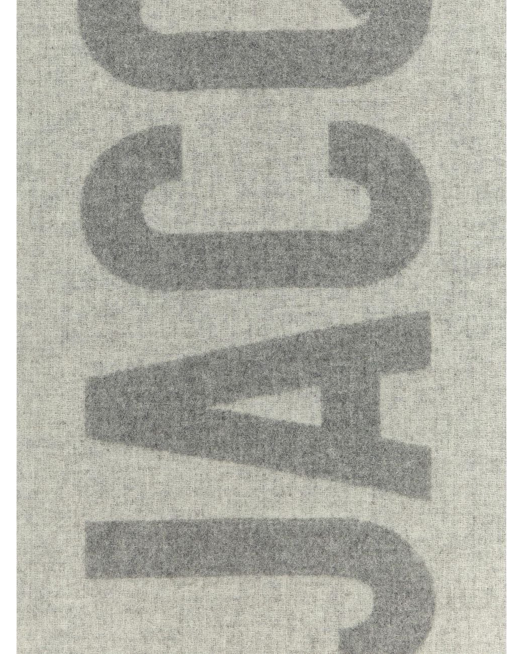 Jacquemus White 'L'Echarpe Scarf for men