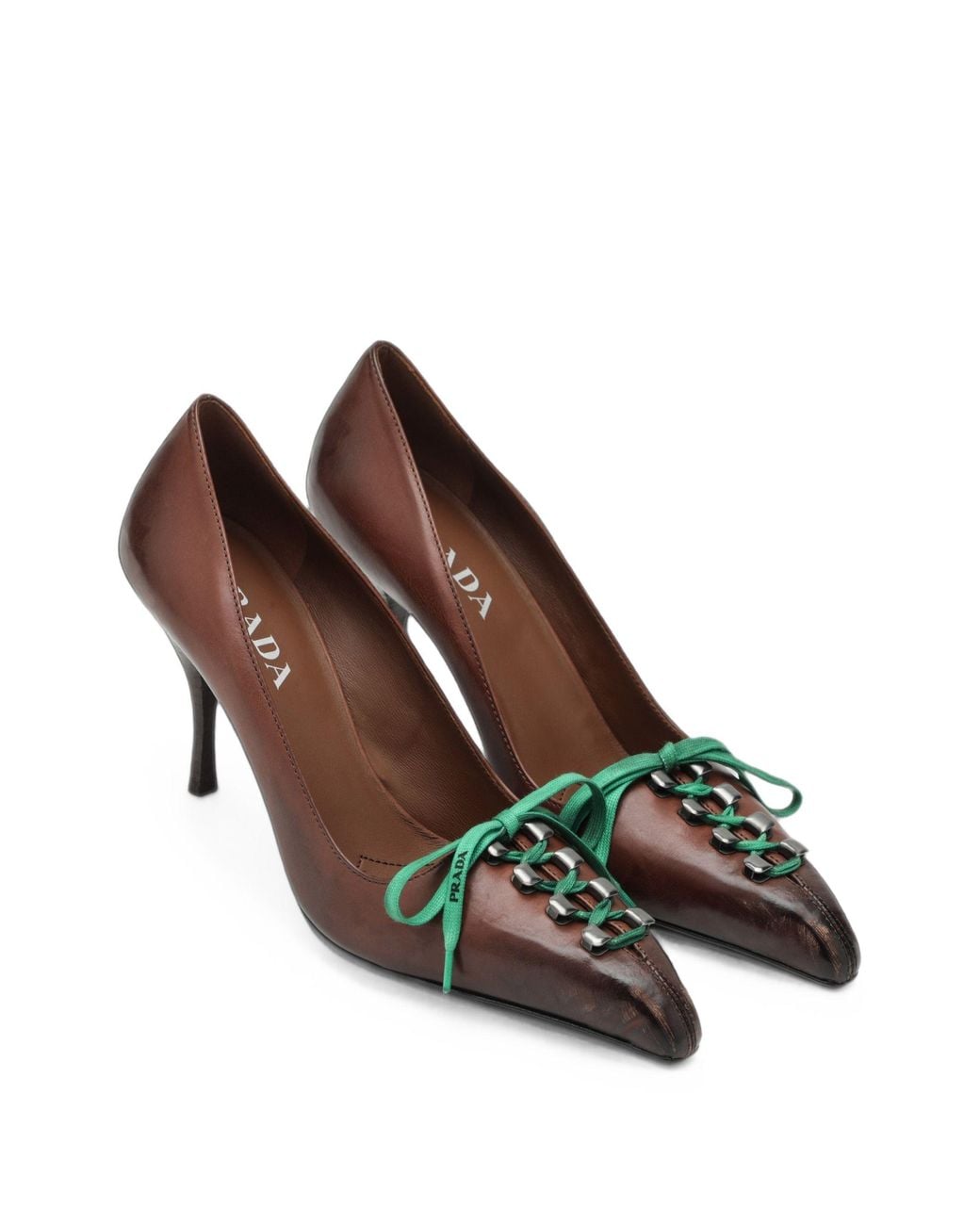 Prada Brown Decollete