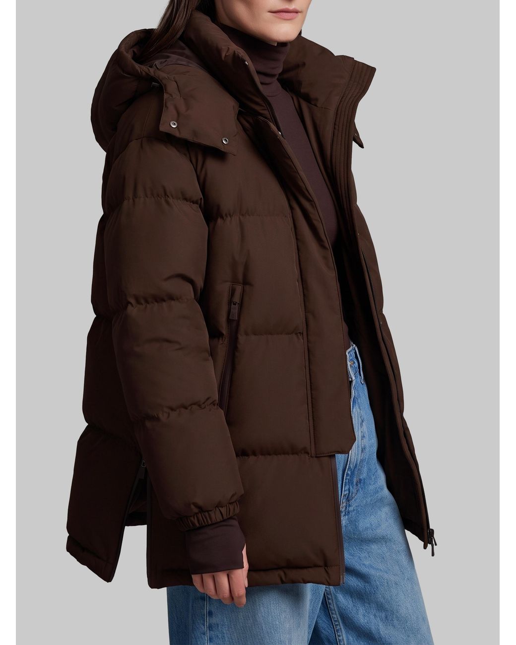 Herno Brown Relaxed Jacket
