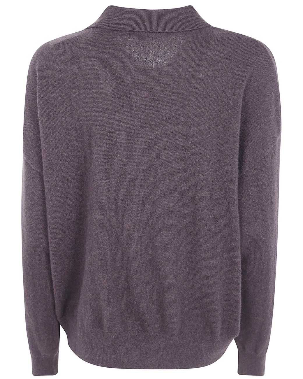 ABSOLUT CASHMERE Purple "Majura" Polo Neck Sweater
