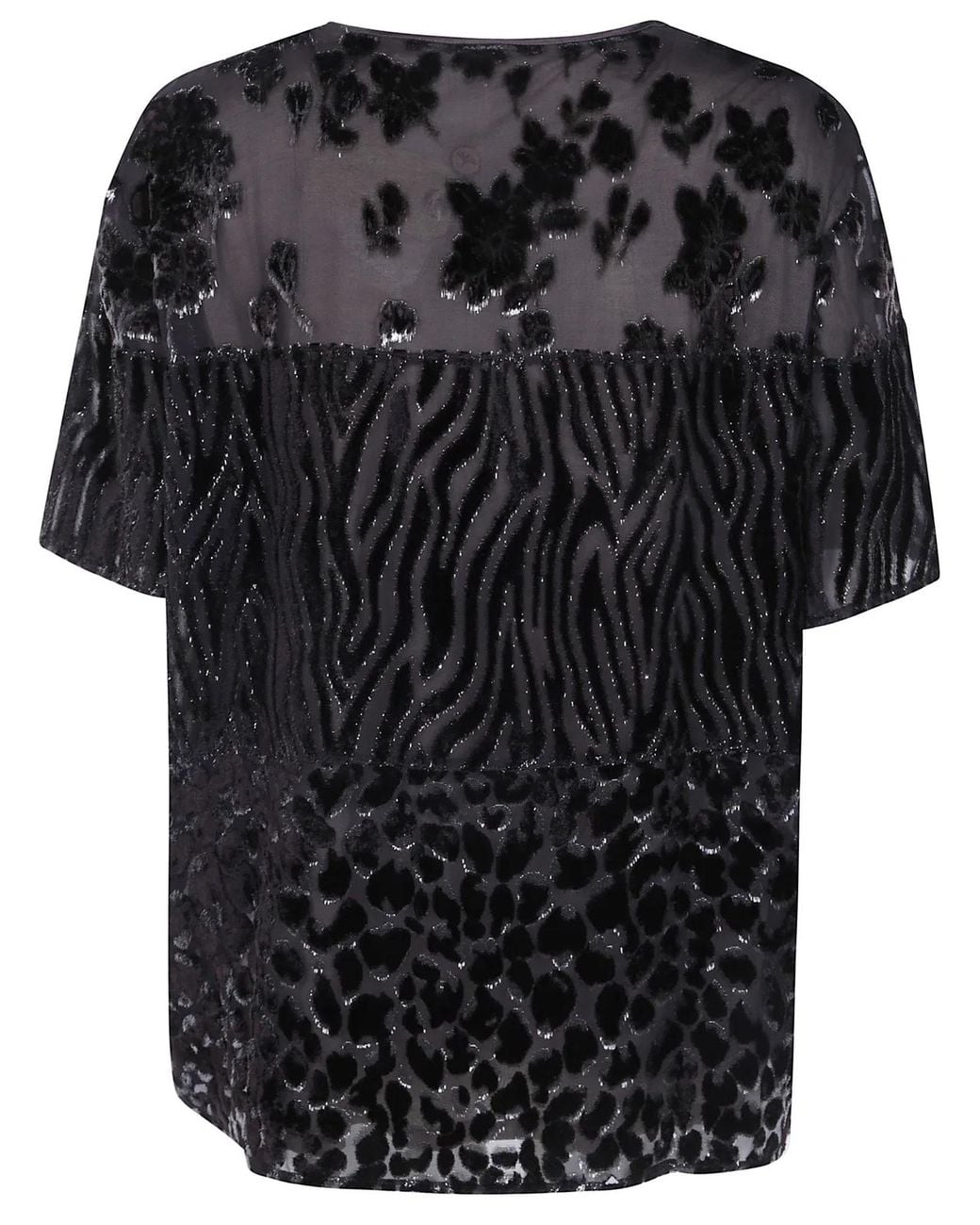 Pierre Louis Mascia Black "Patchwork" T-Shirt