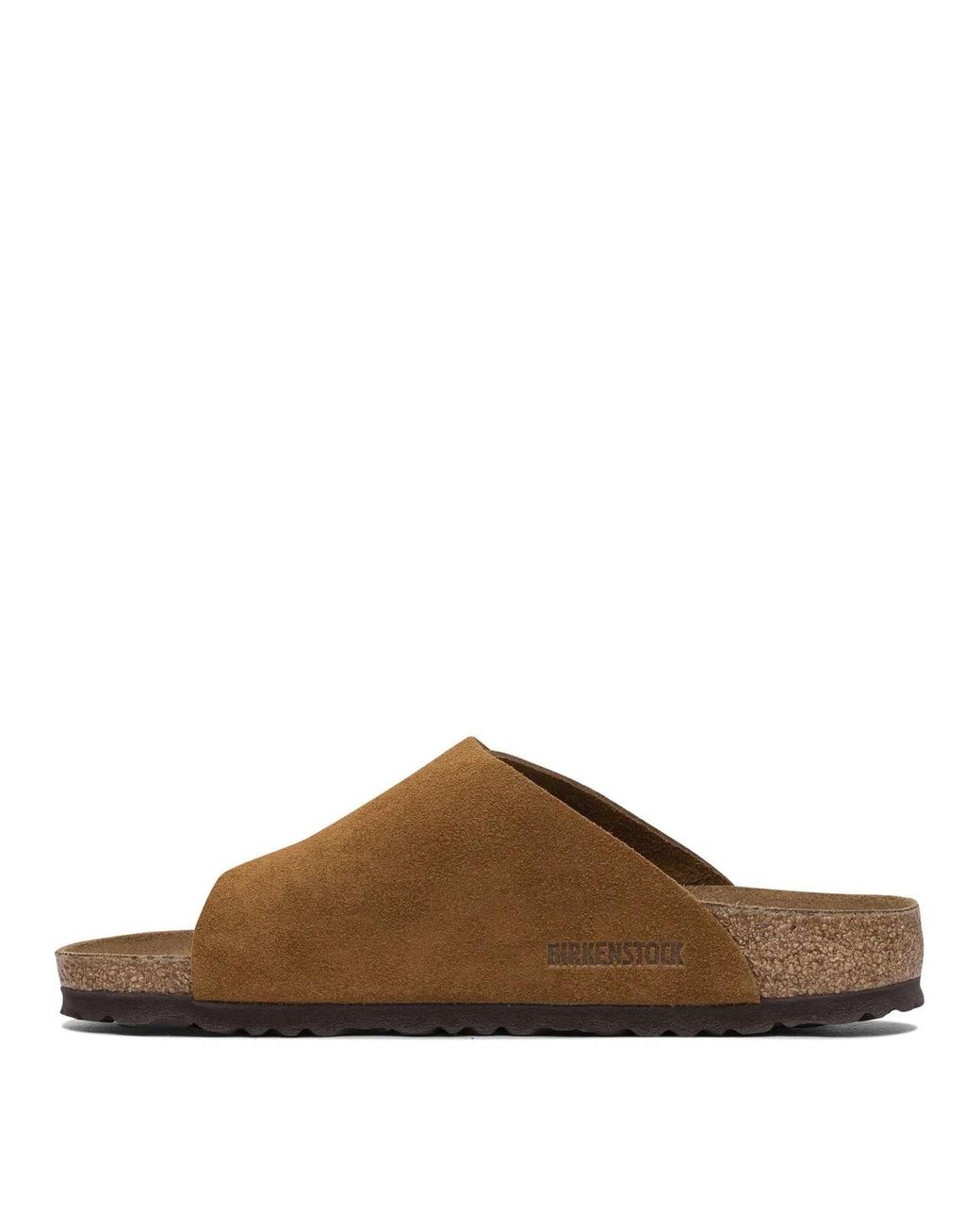 Birkenstock Brown Suede Sandals for men
