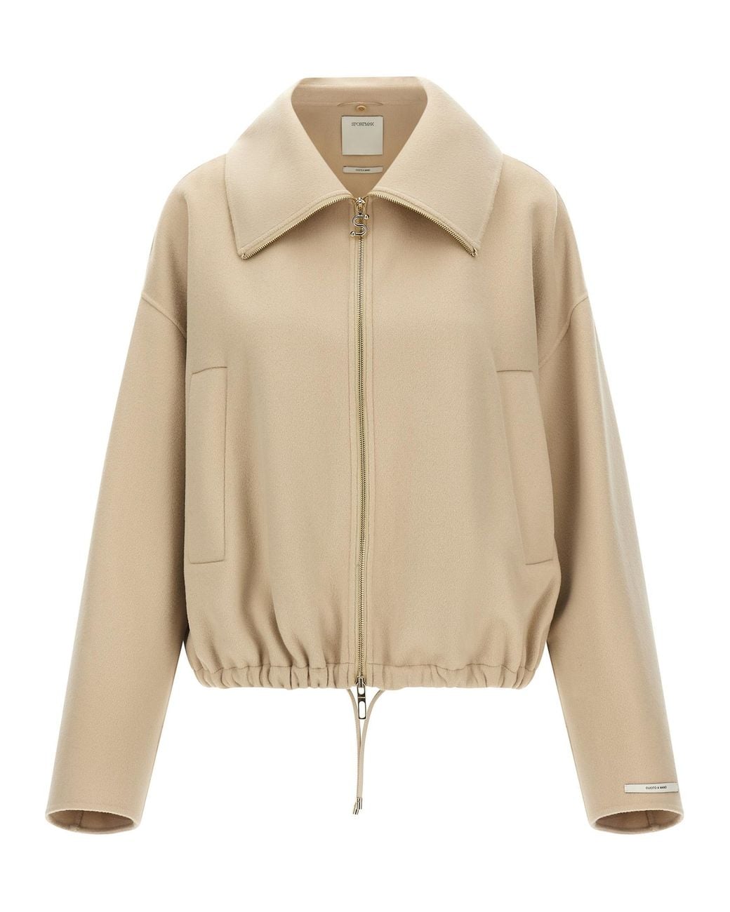 Sportmax Natural 'Emiro' Bomber Jacket