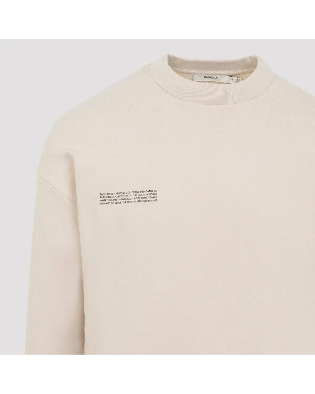 PANGAIA White Sand Cotton 365 Midweight Sweatshirt