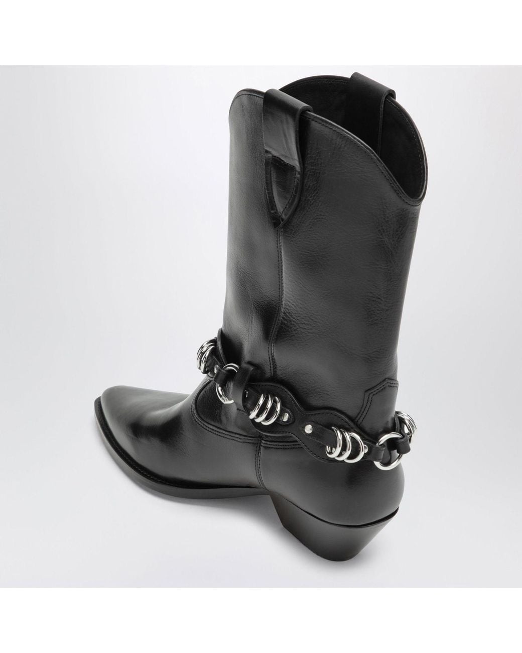 Isabel Marant Black Duerto Calfskin Boots
