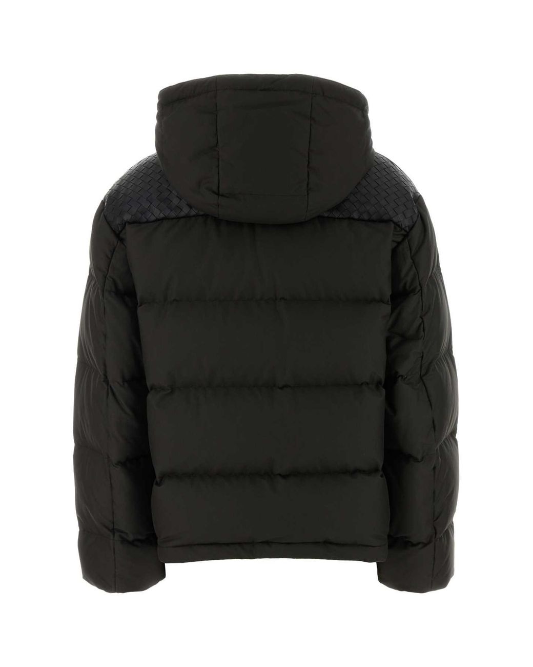 Bottega Veneta Black Cotton-Blend Down Jacket