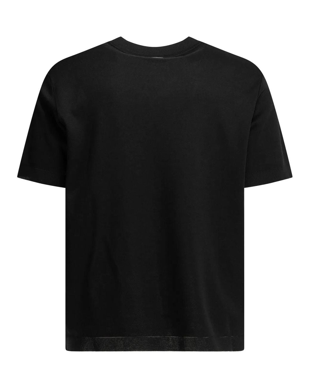 Herno Black "E Polo" Crew-Neck T-Shirt for men