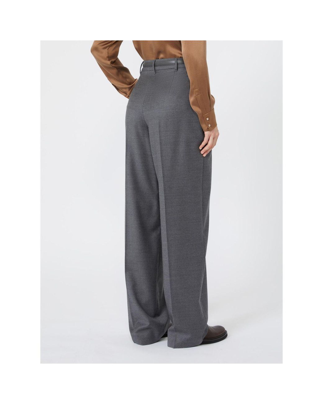 Max Mara Gray "Mst Lago" Classic Trousers