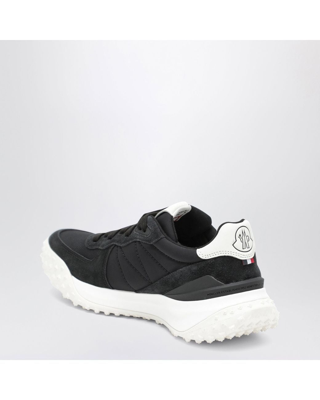 Moncler Black Citytrek Low-Top Sneakers
