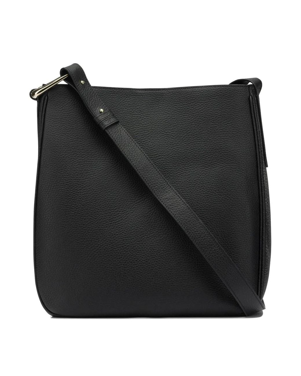 Le Tanneur Black Leather Crossbody Bags
