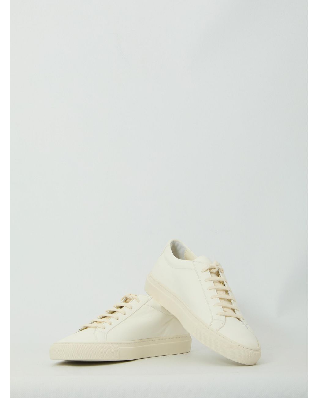 Common Projects White Off Achilles Premium Sneakers for men