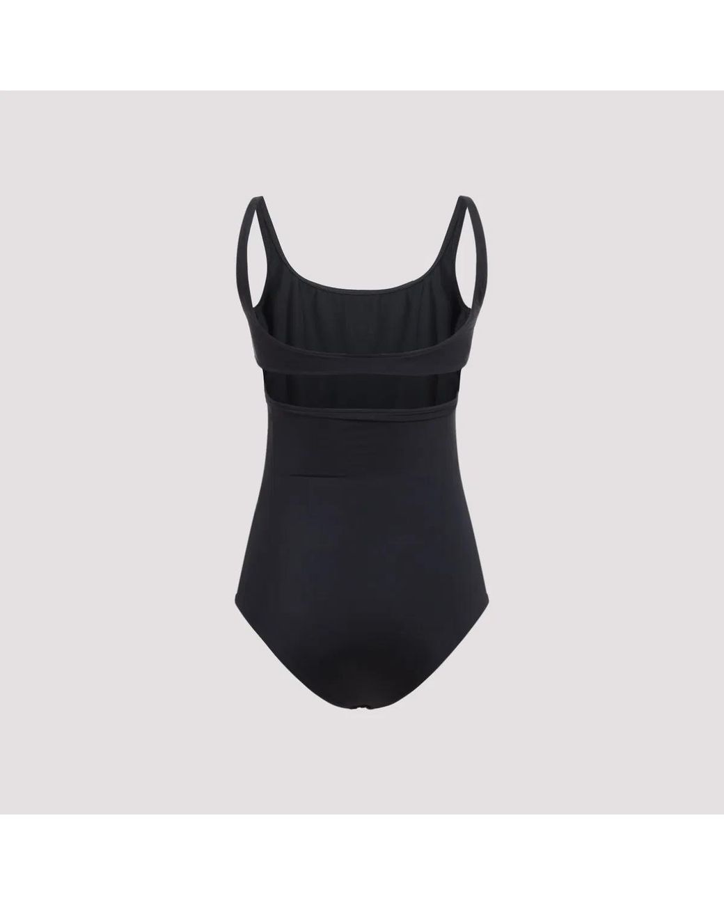 Courreges Black Courregès Cut-Out Swimsuit