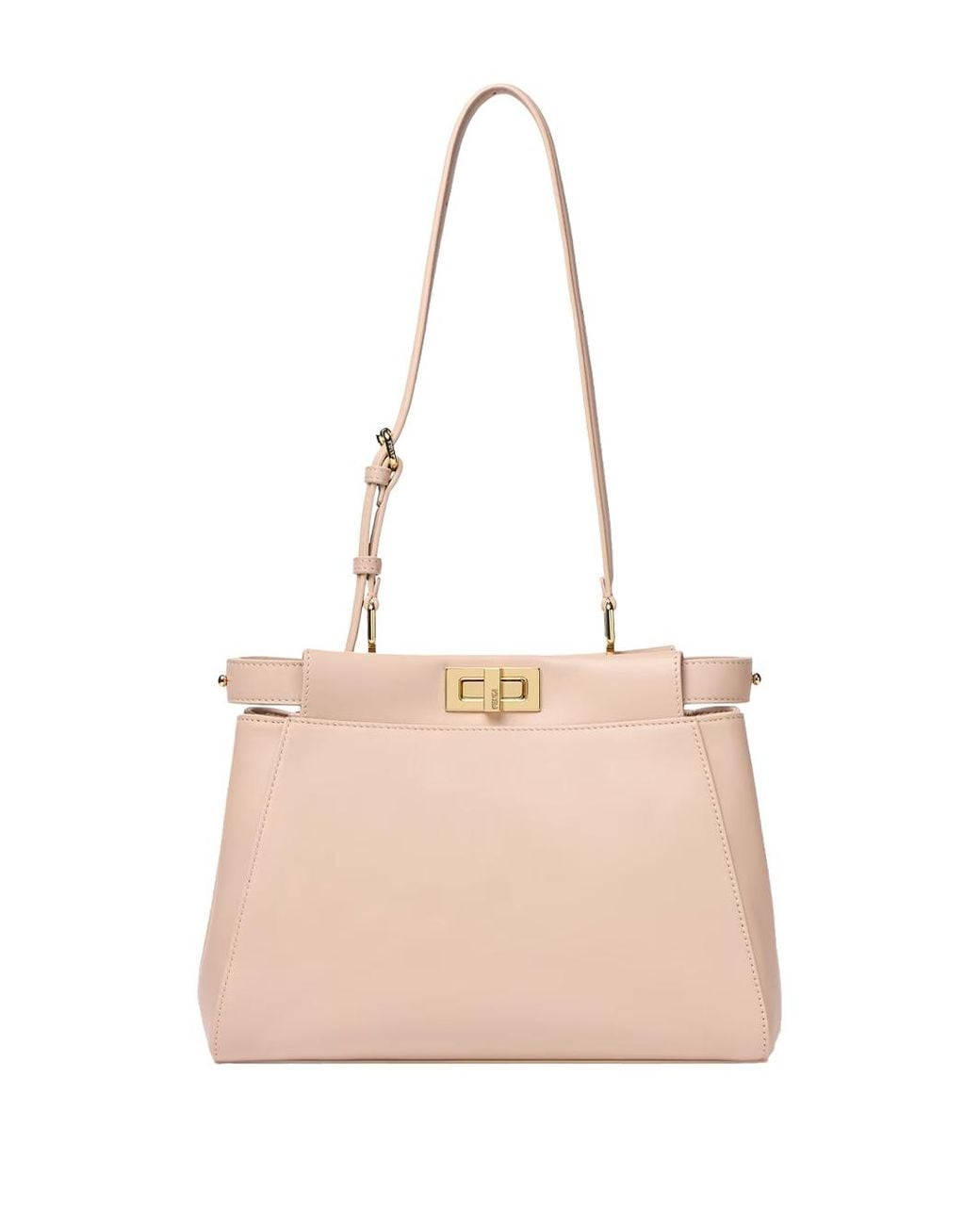 Fendi Natural Borsa "My Peekaboo Small"