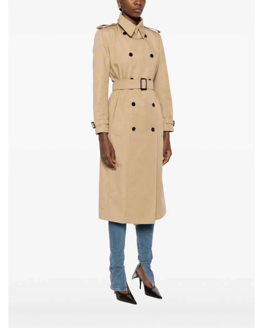 Gucci Natural Trench Coat Cotton