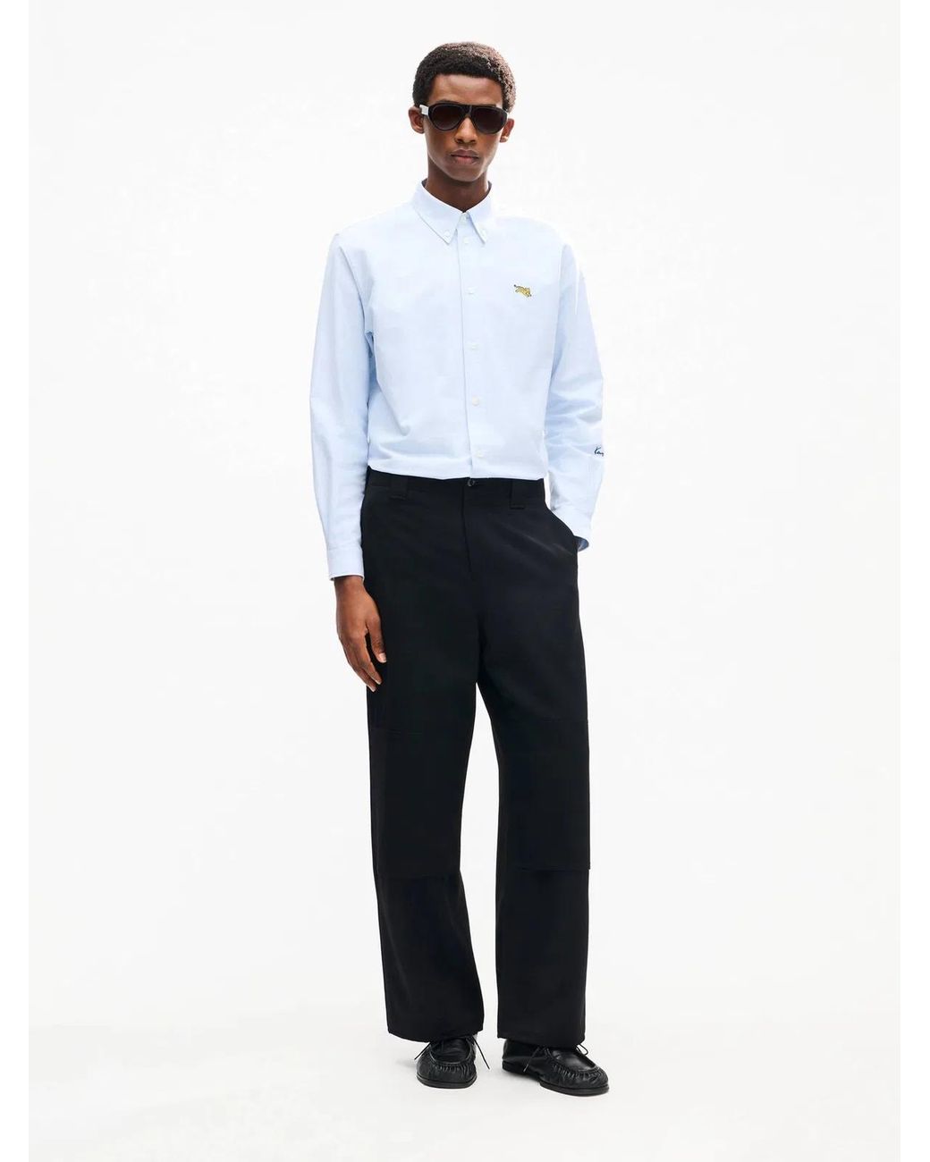 KENZO Blue Tiger Shirt for men