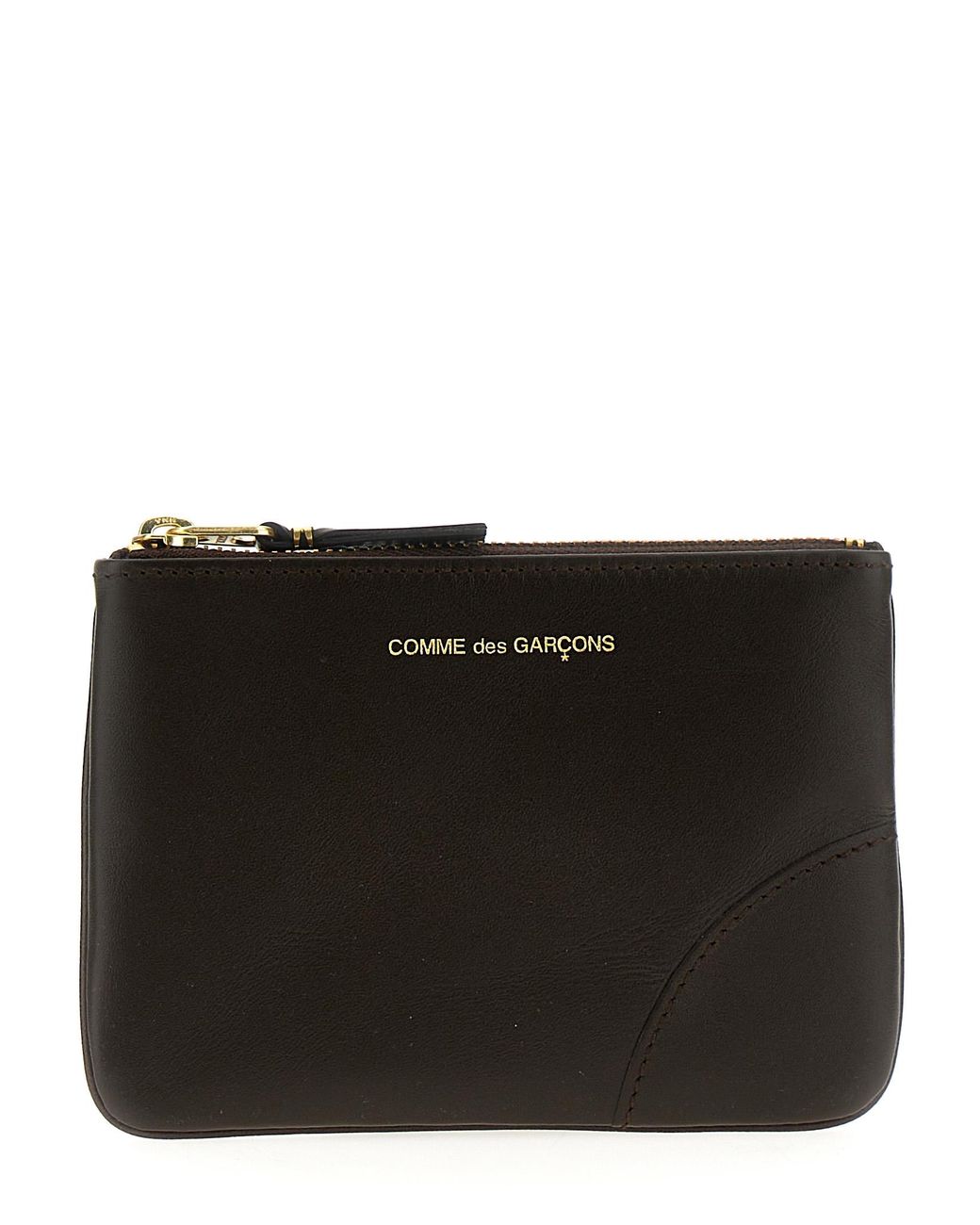 Comme des Garçons Black Wallet Logo Leather Wallet