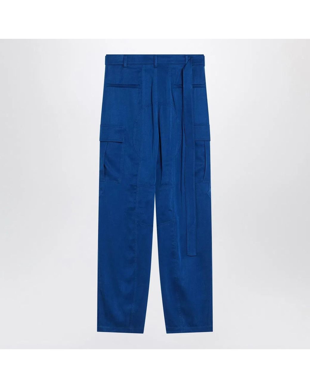 Ferragamo Blue Electric Cargo Trousers