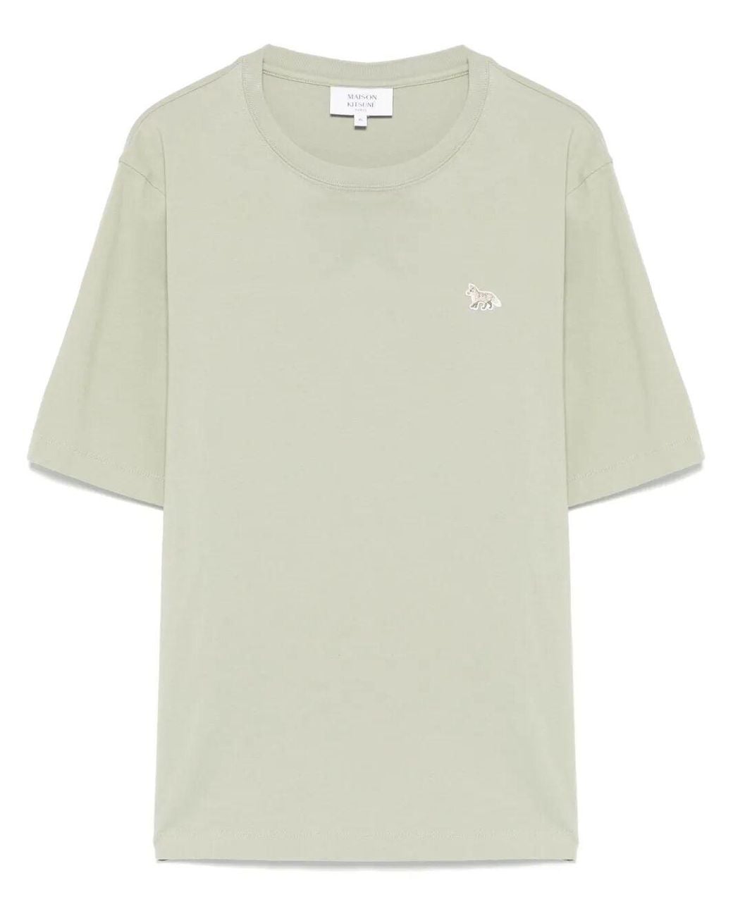 Maison Kitsuné White Baby Fox Patch Comfort Tee-Shirt