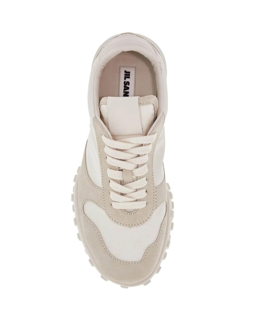 Jil Sander White Low Top Sneakers