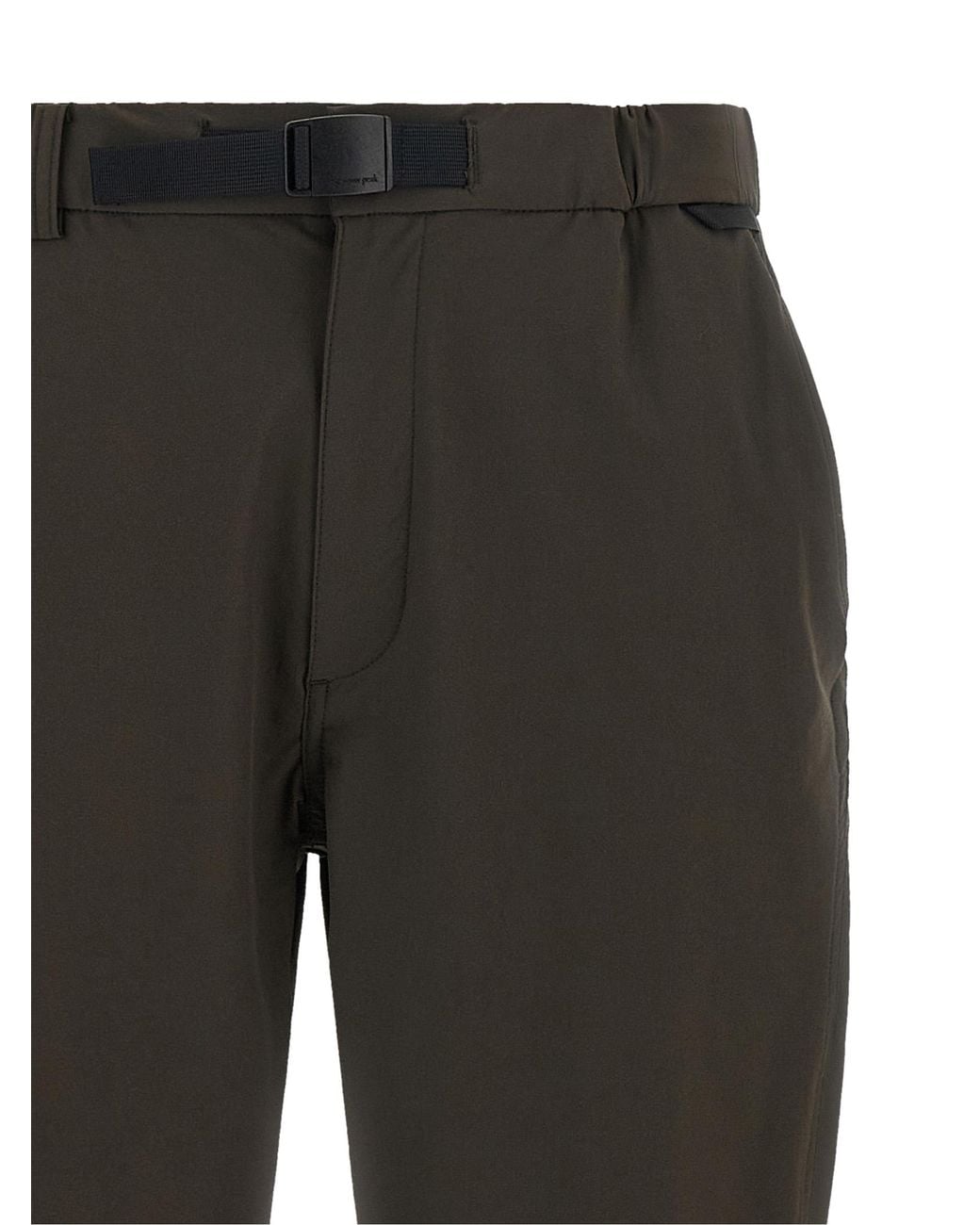 Snow Peak Gray 'Water-Repellent Stretch' Pants for men