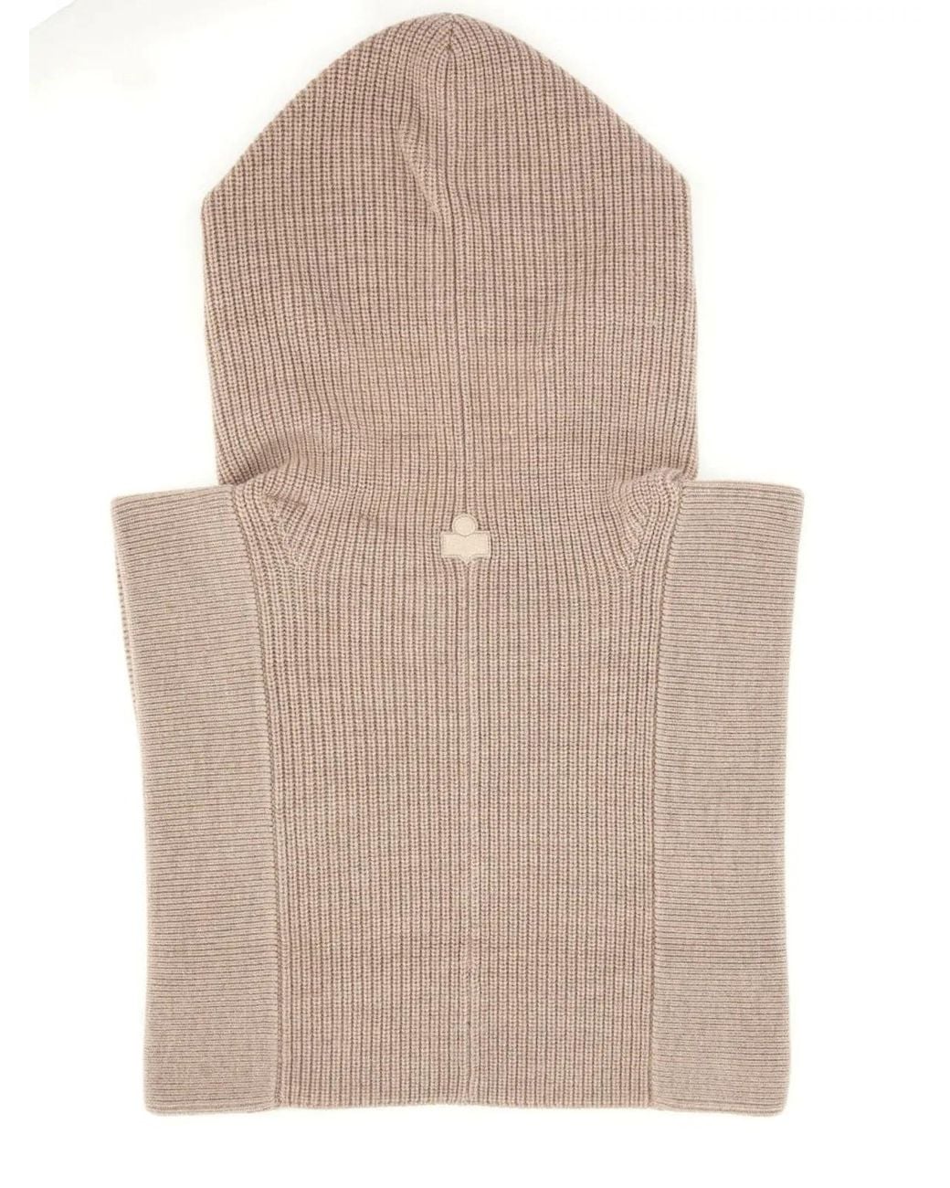 Isabel Marant Natural Merinos Wool Hat