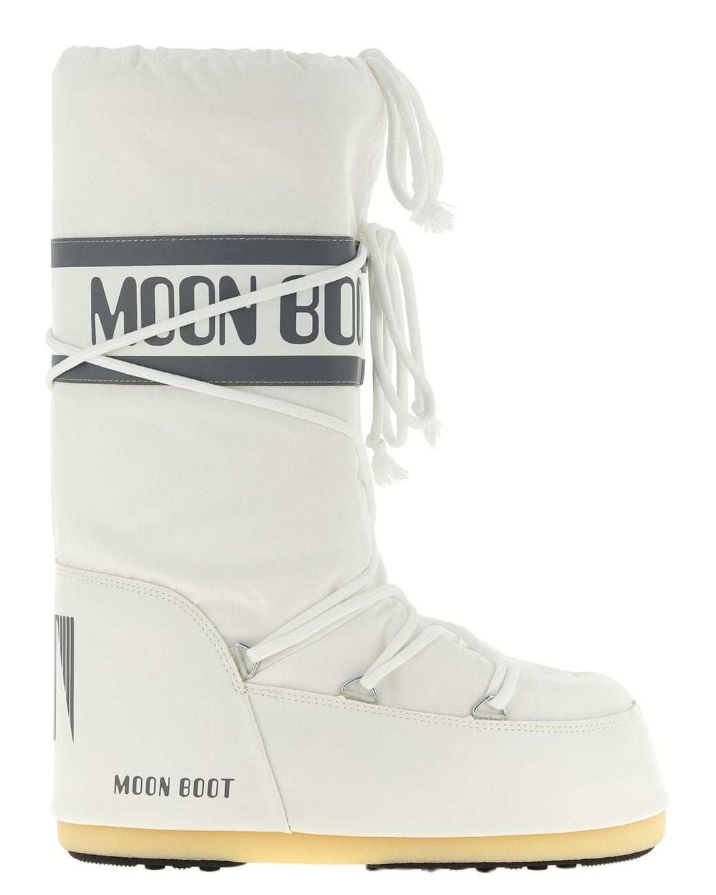 Moon Boot White 'Icon' Boots