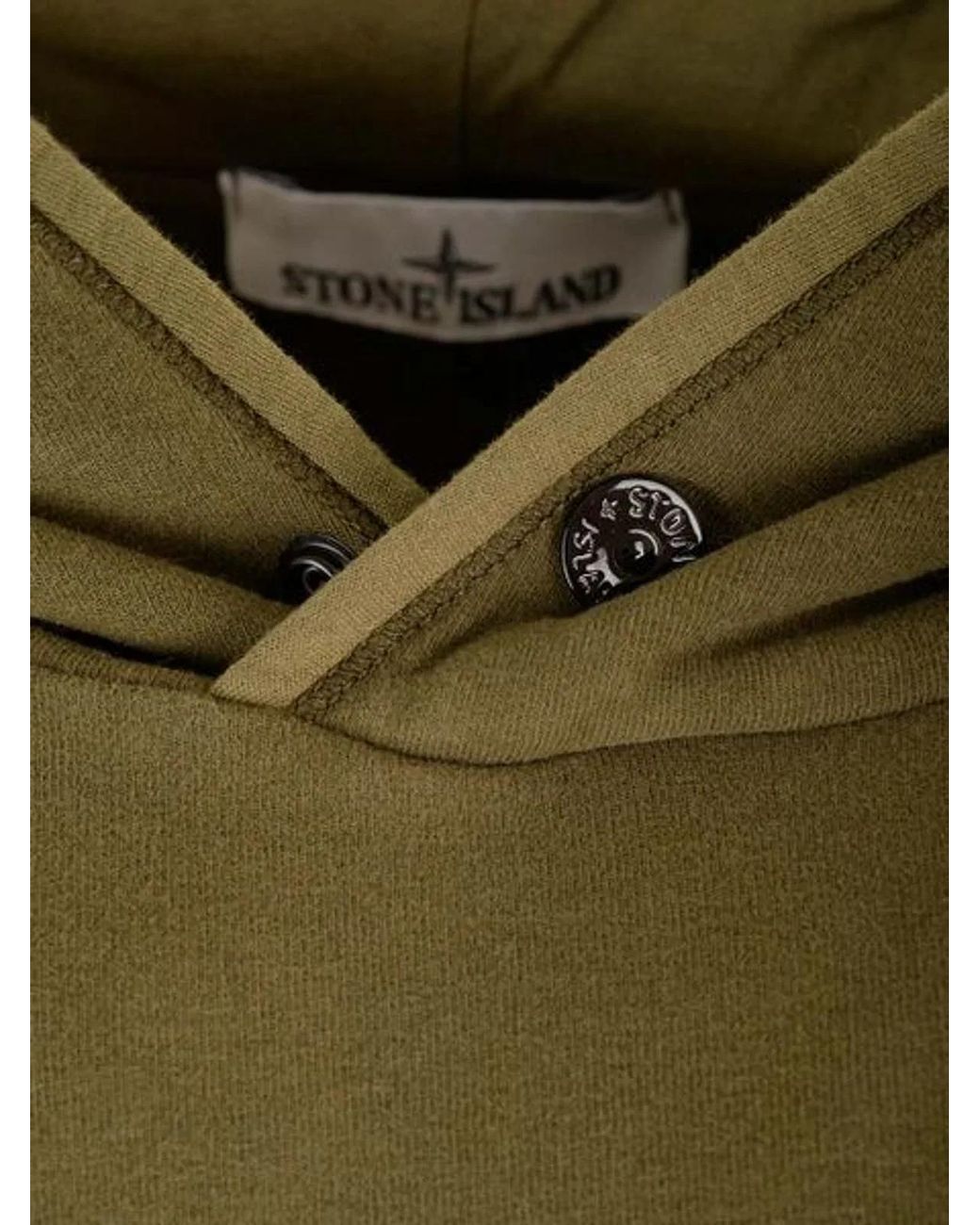 Stone Island Green Felpa for men