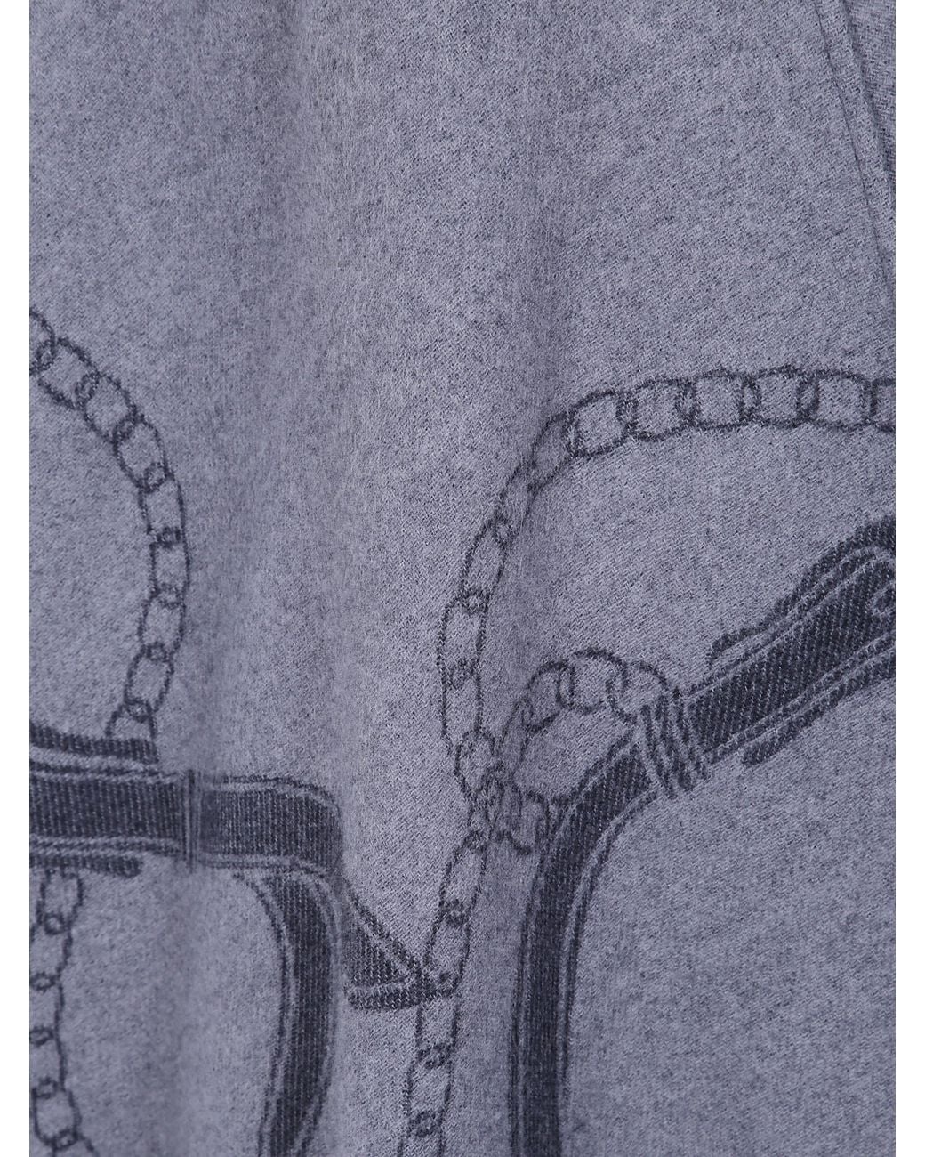 Ralph Lauren Blue "Ruana" Poncho